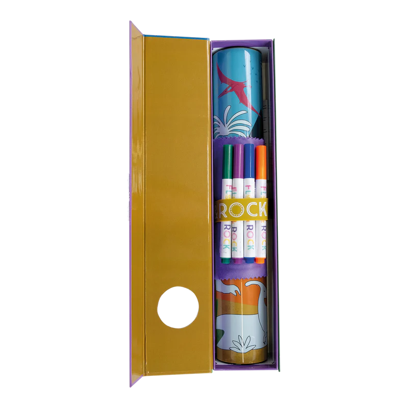 Tapete de Atividades “Colouring Fun&Games” – Dinossauros - Floss&Rock