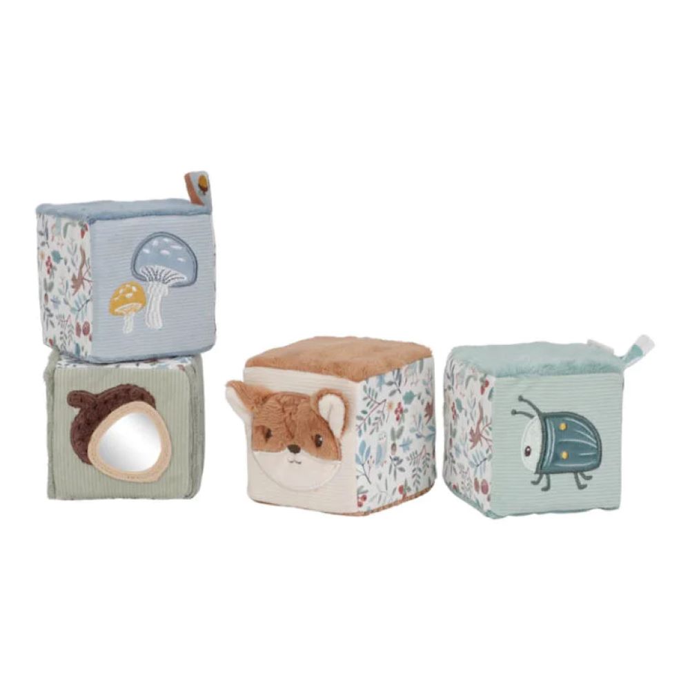 Cubos Fofinhos de Actividades – Set de 4 – Forest Friends - Little Dutch