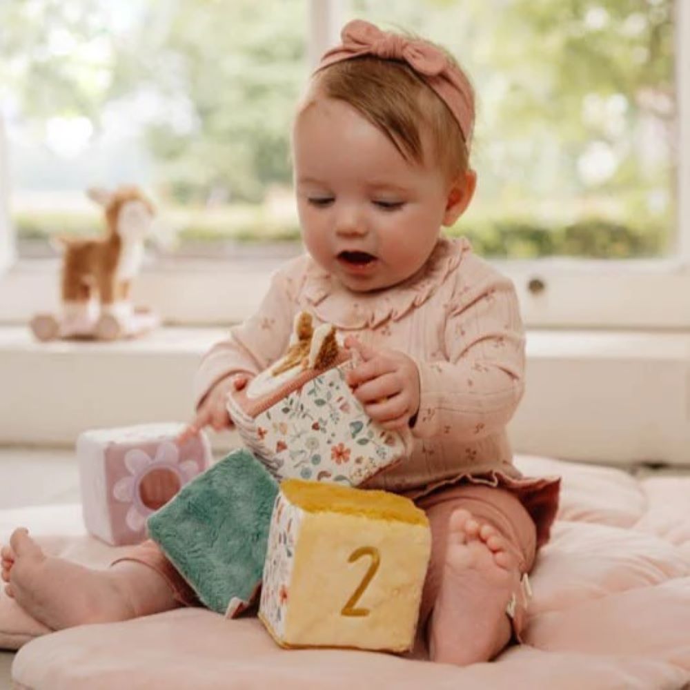Cubos de Actividades Fofinhos | Set de 4 | Fairy Garden - Little Dutch