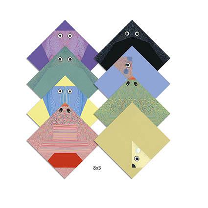 Jogo de introdução ao origami - Djeco