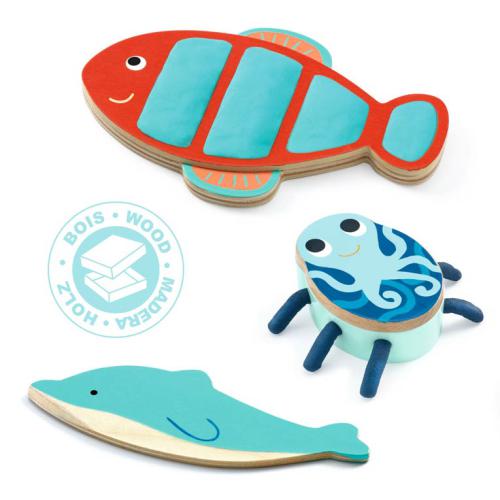 Myseacreatures - Jogo de Plasticina - Djeco