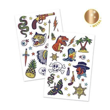 Tatuagens temporárias - Djeco