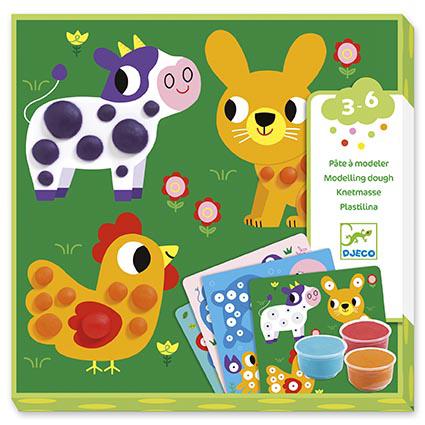Círculos de Plasticina - Jogo de Plasticina - Djeco
