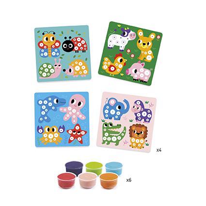 Círculos de Plasticina - Jogo de Plasticina - Djeco