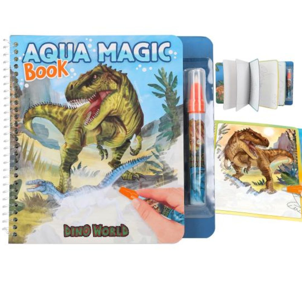 Pintura Mágica dos Dinossauros - Dino World