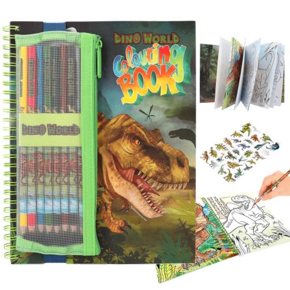 Livro de Colorir - Dino World