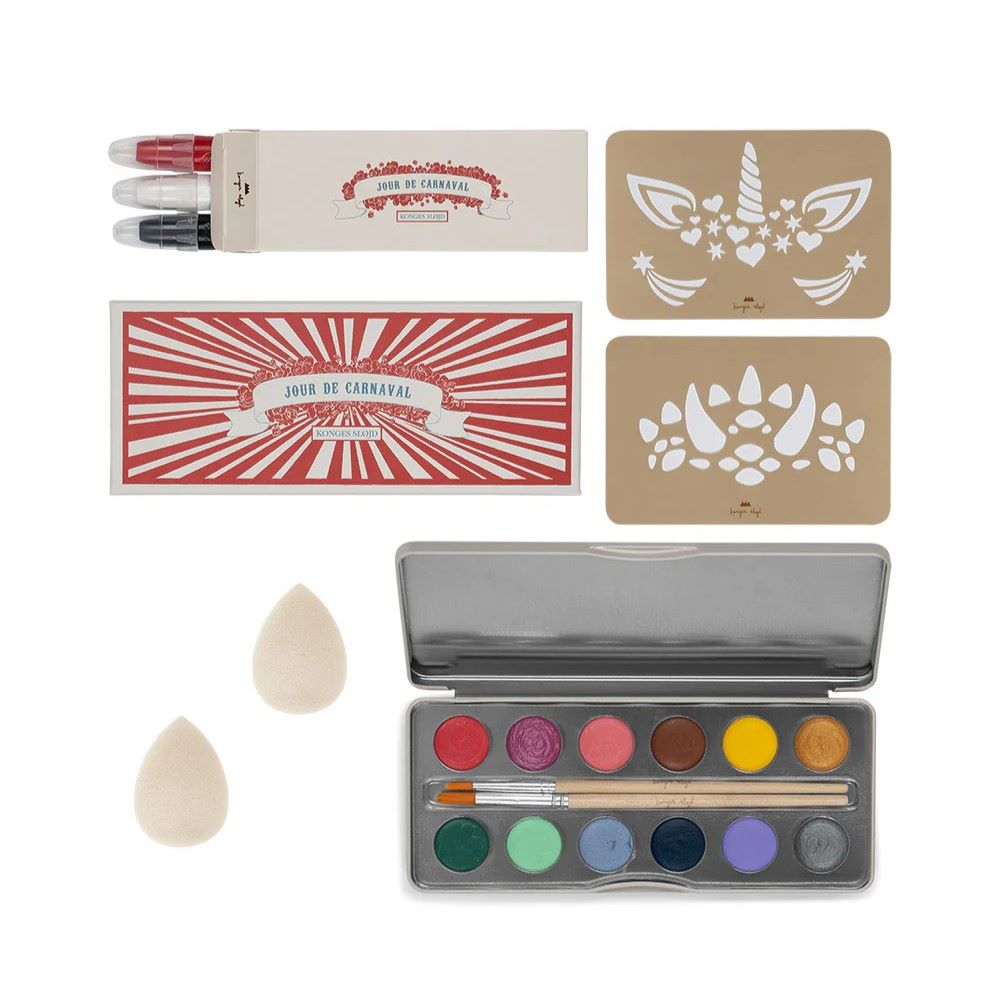 Kit pinturas faciais - Konges Slojd