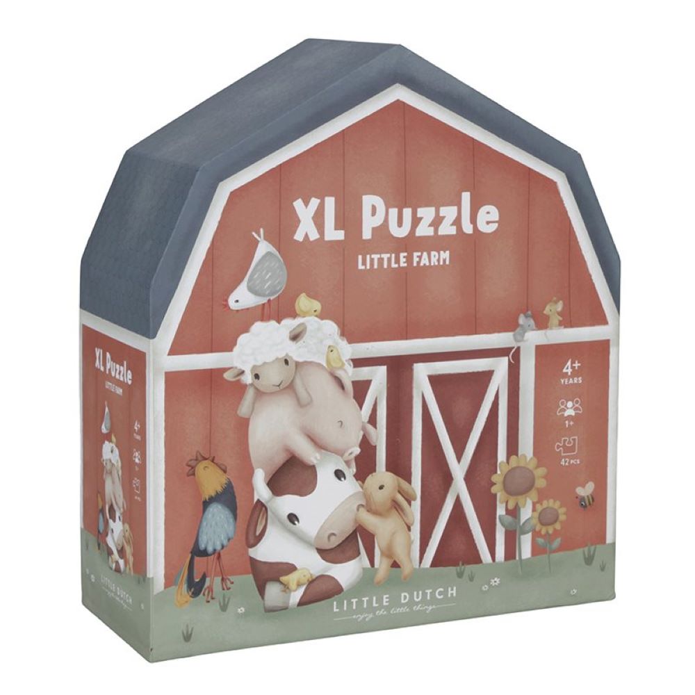 Puzzle de chão XL LITTLE FARM - Little Dutch