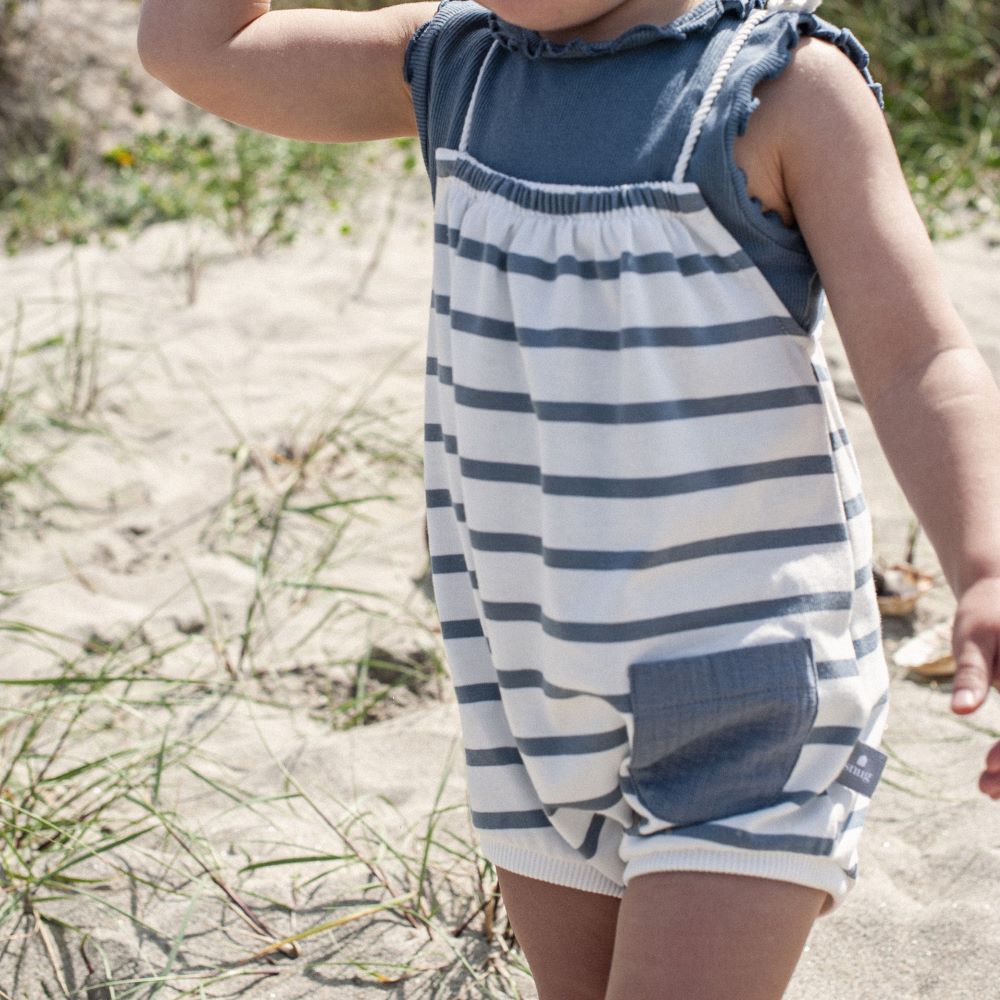 Fofo de riscas com bolso - Snug