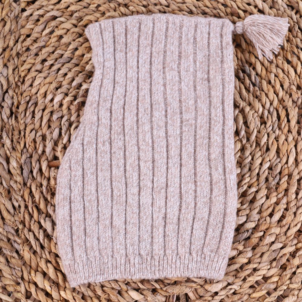 Gorro passa-montanhas tricotado em lã merino | BUNNY AND FRIENDS - Wedoble