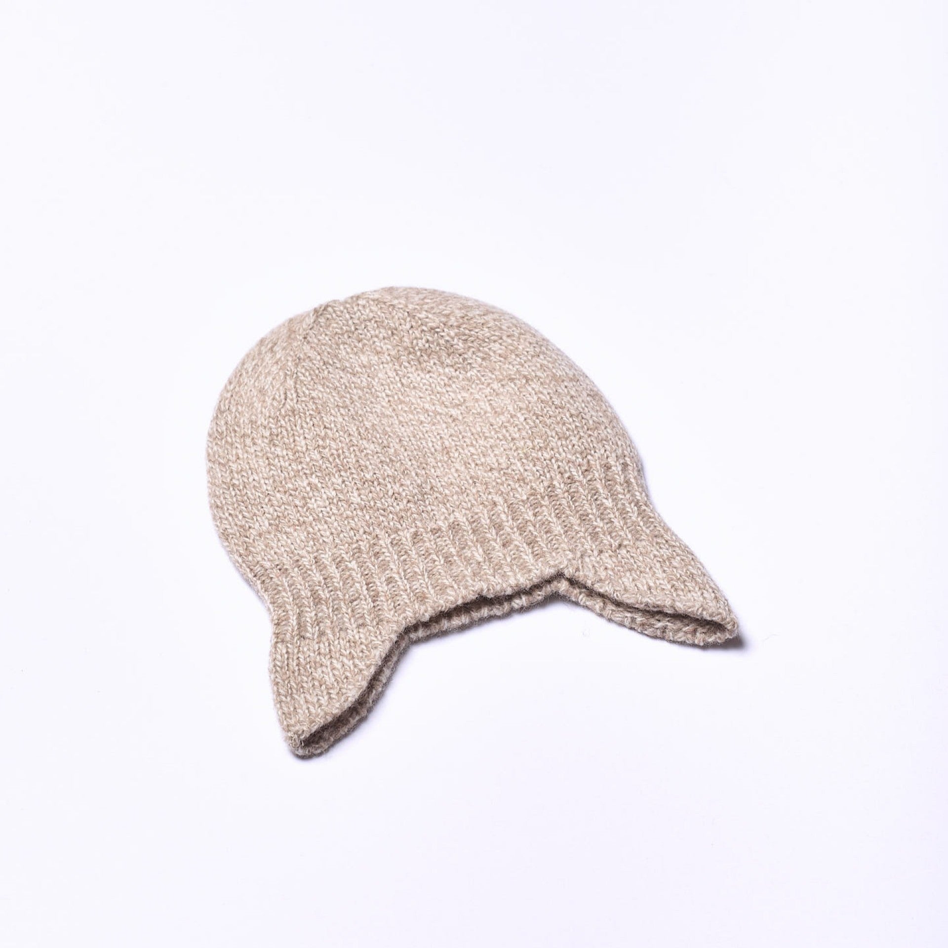 Gorro tricotado em lã merino | LITTLE TEDDY BEAR - Wedoble