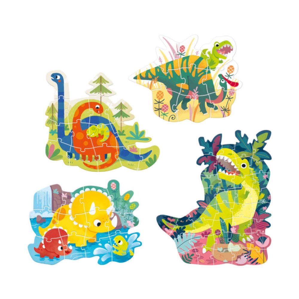 Puzzles DINOSSAUROS - Banana Panda