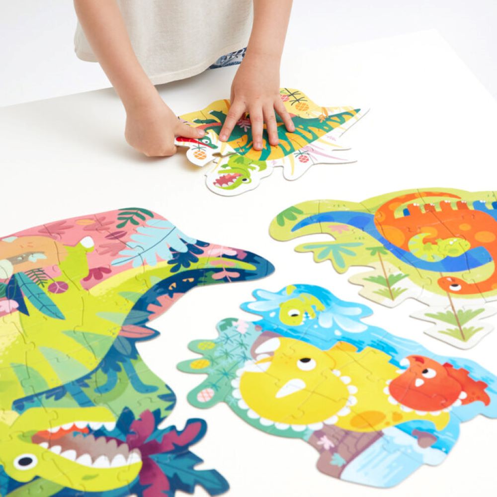 Puzzles DINOSSAUROS - Banana Panda