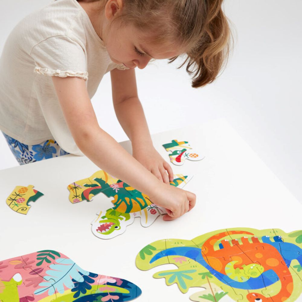 Puzzles DINOSSAUROS - Banana Panda