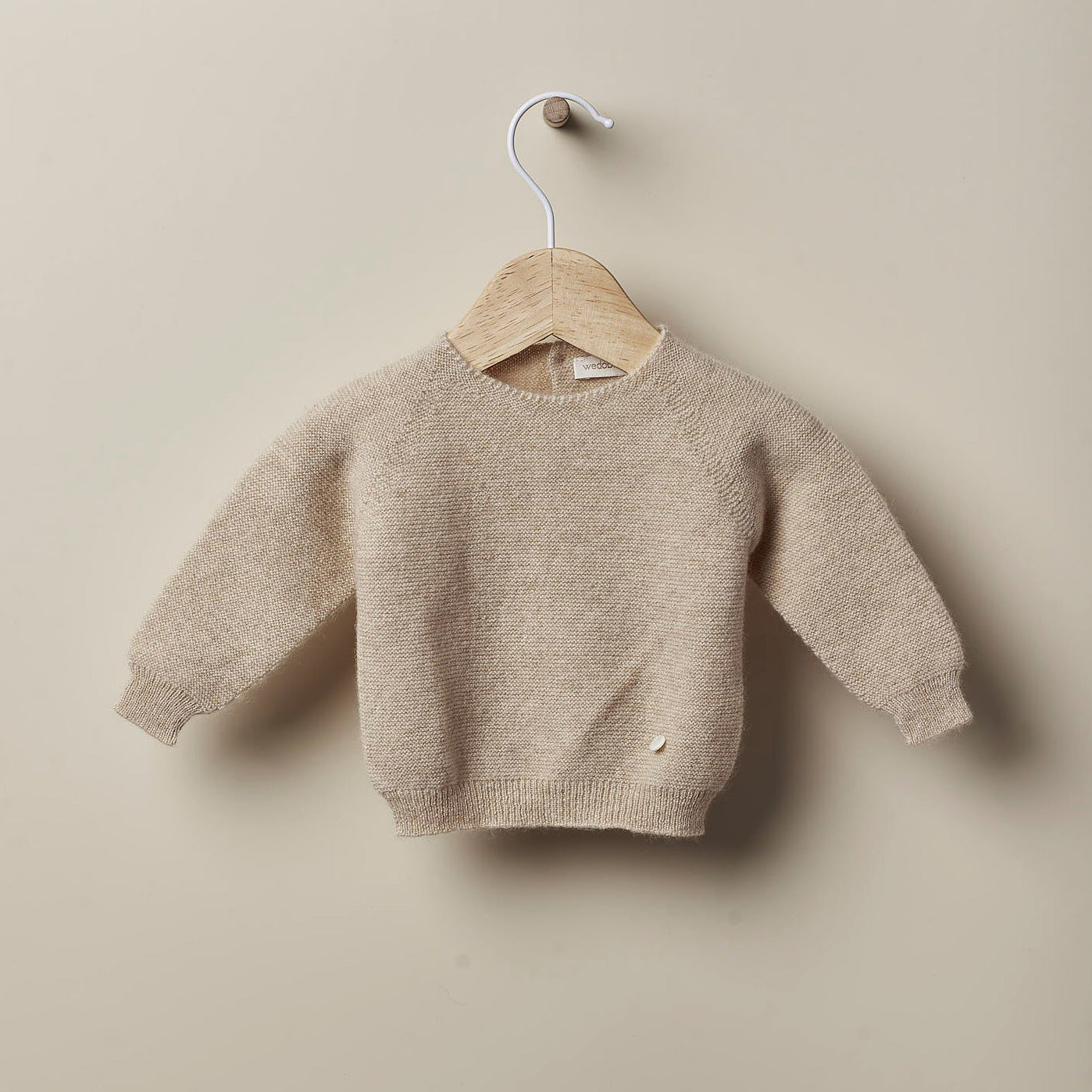 Conjunto camisola manga comprida e calça com pé tricotada em caxemira | SPECIAL CASHMERE - Wedoble