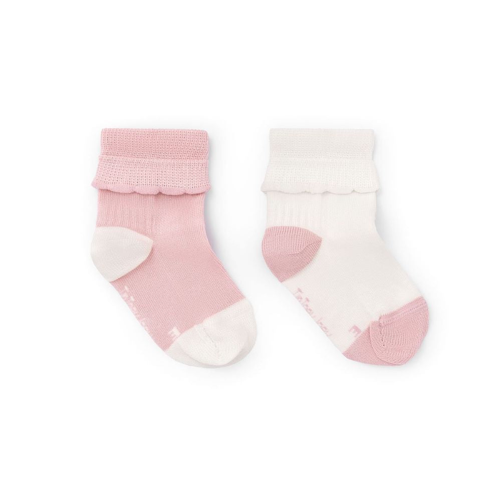 KIT MEIAS DEDINHOS LIVRES com folho Rosa - Tip Toey Joey
