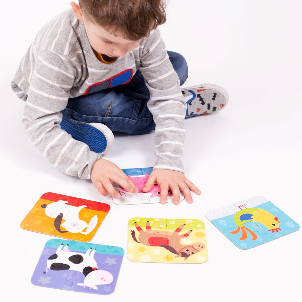 Primeiros Puzzles ANIMAIS - Banana Panda