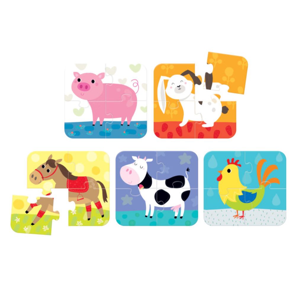 Primeiros Puzzles ANIMAIS - Banana Panda