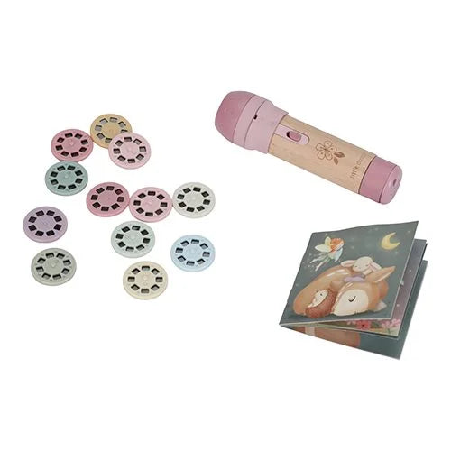 Lanterna Projector de Histórias – Pink - Little Dutch
