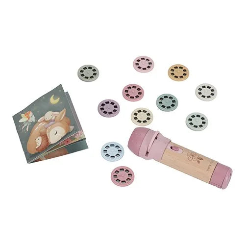 Lanterna Projector de Histórias – Pink - Little Dutch