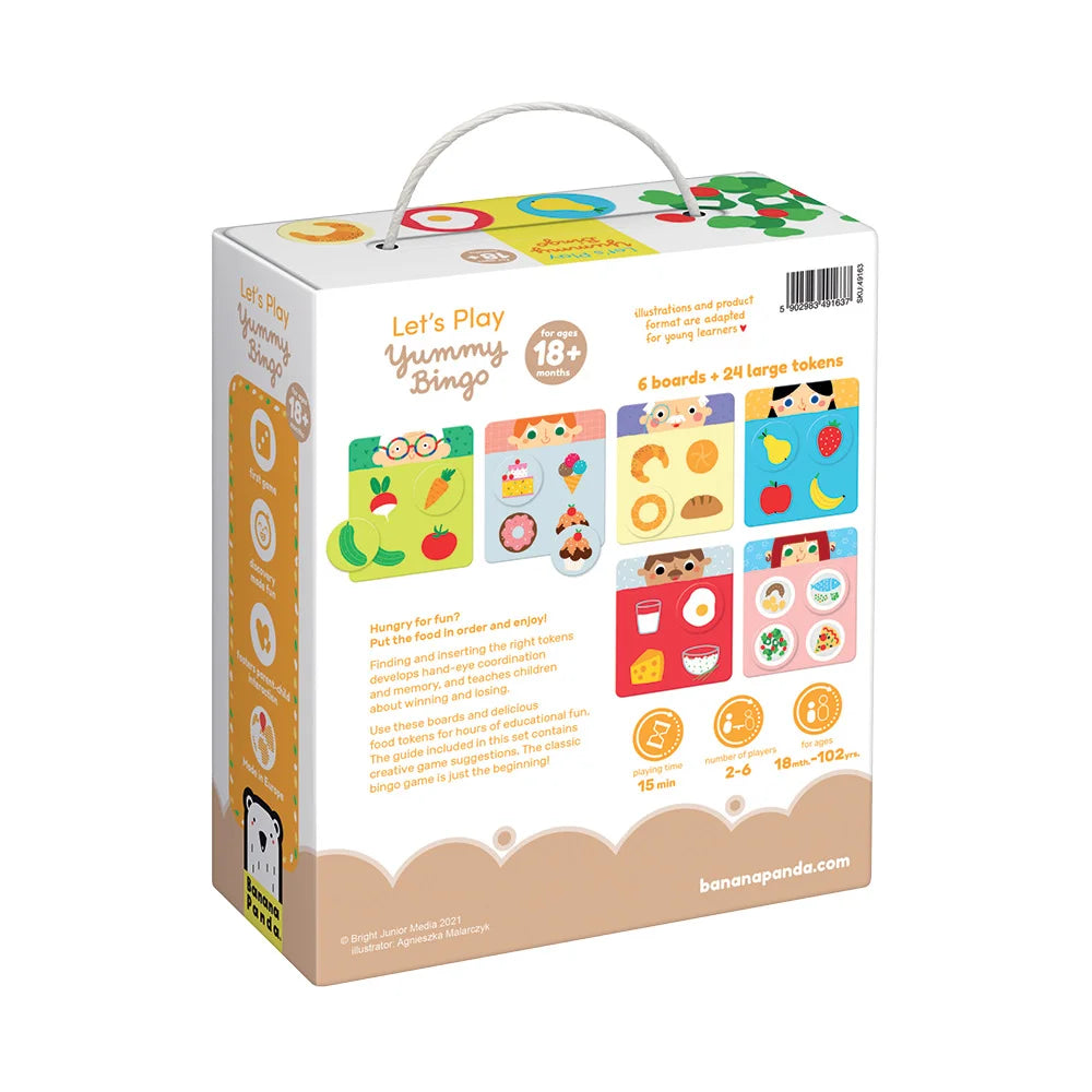 Jogo Bingo YUMMY - Banana Panda