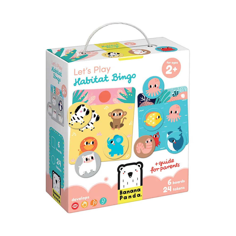 Jogo Bingo Habitat - Banana Panda