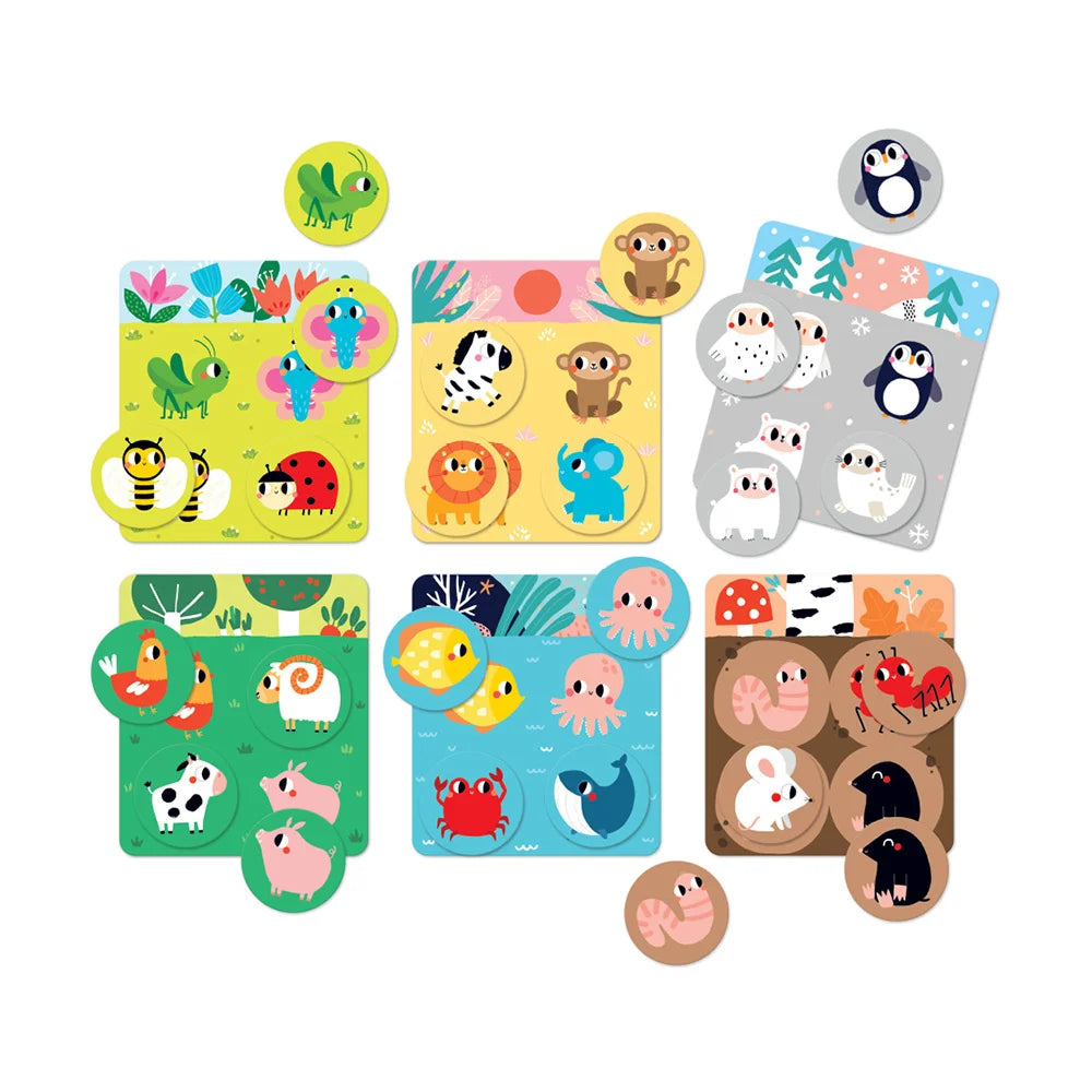 Jogo Bingo Habitat - Banana Panda