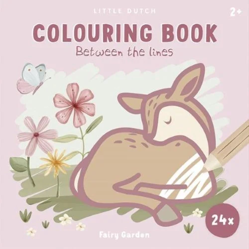 Livro de Colorir Entre Linhas – Fairy Garden - Little Dutch