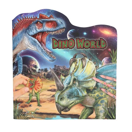 Livro de Colorir Galáxia dos Dinossauros - Dino World