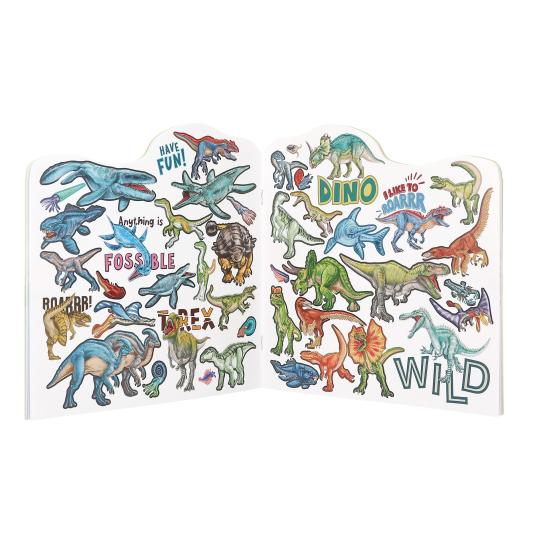Livro de Colorir Galáxia dos Dinossauros - Dino World