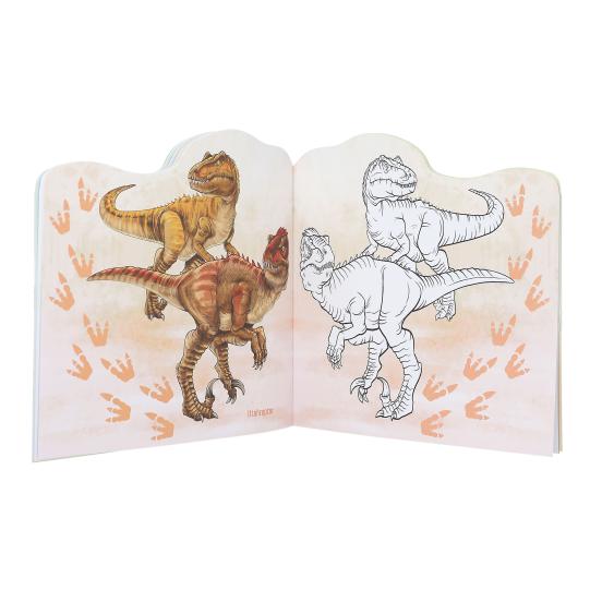 Livro de Colorir Galáxia dos Dinossauros - Dino World