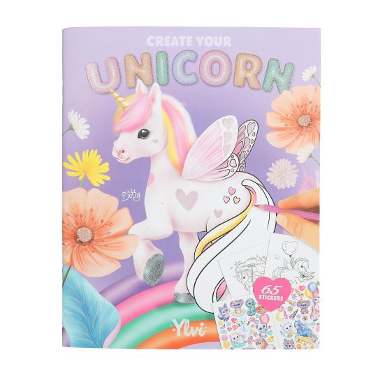 Livro de Colorir “Cria o Teu Unicórnio” - Ylvi