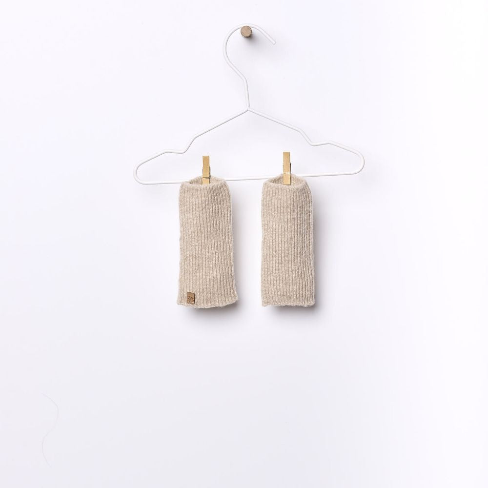 Luvas tricotadas em lã merino | WEDOBLE PLAY - Wedoble
