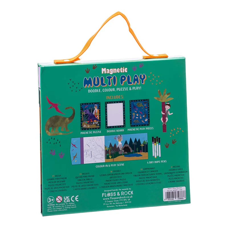 Magnetic Multi Play – Dinossauros - Floss&Rock