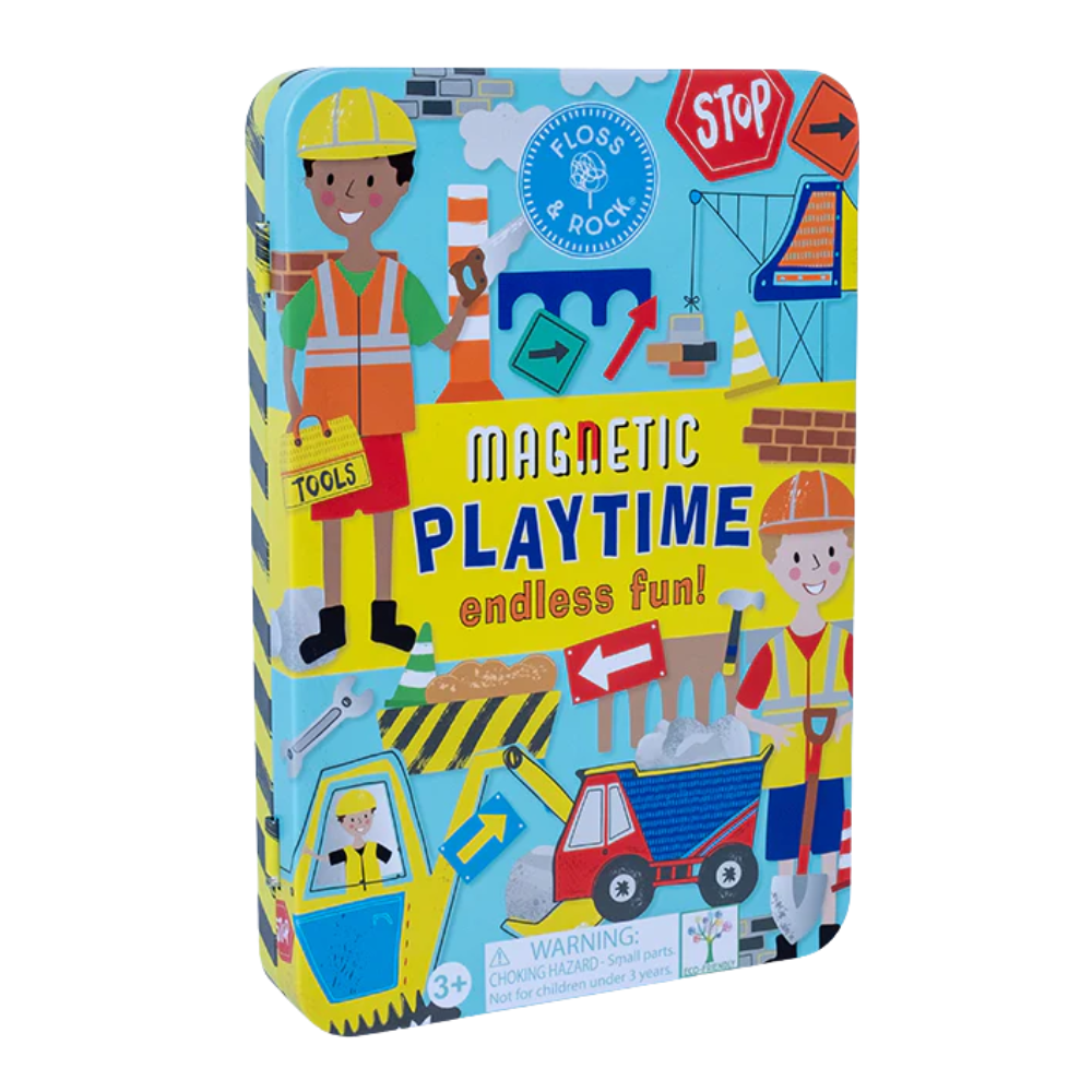 Magnetic Play Time CONSTRUCTION - Floss&Rock