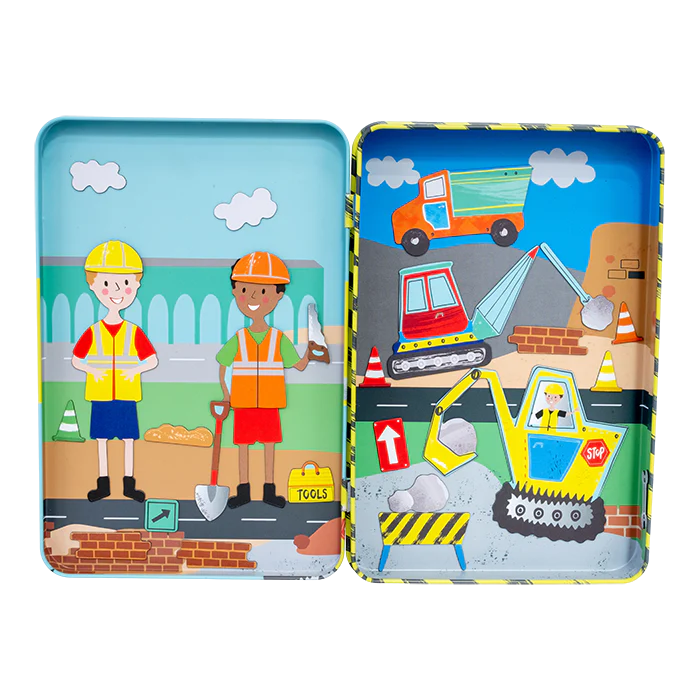 Magnetic Play Time CONSTRUCTION - Floss&Rock