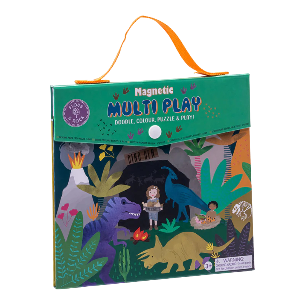 Magnetic Multi Play – Dinossauros - Floss&Rock
