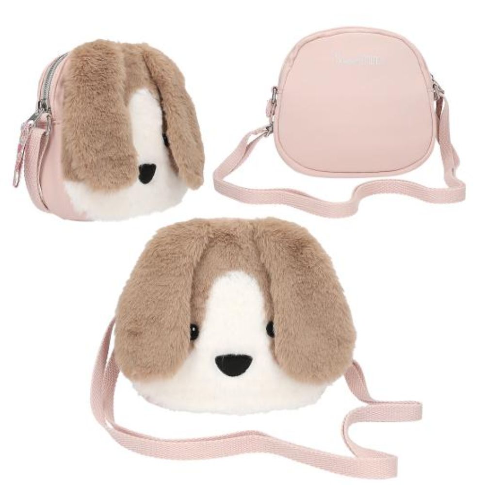 Mala de Ombro Peluche Cãozinho - Princess Mimi