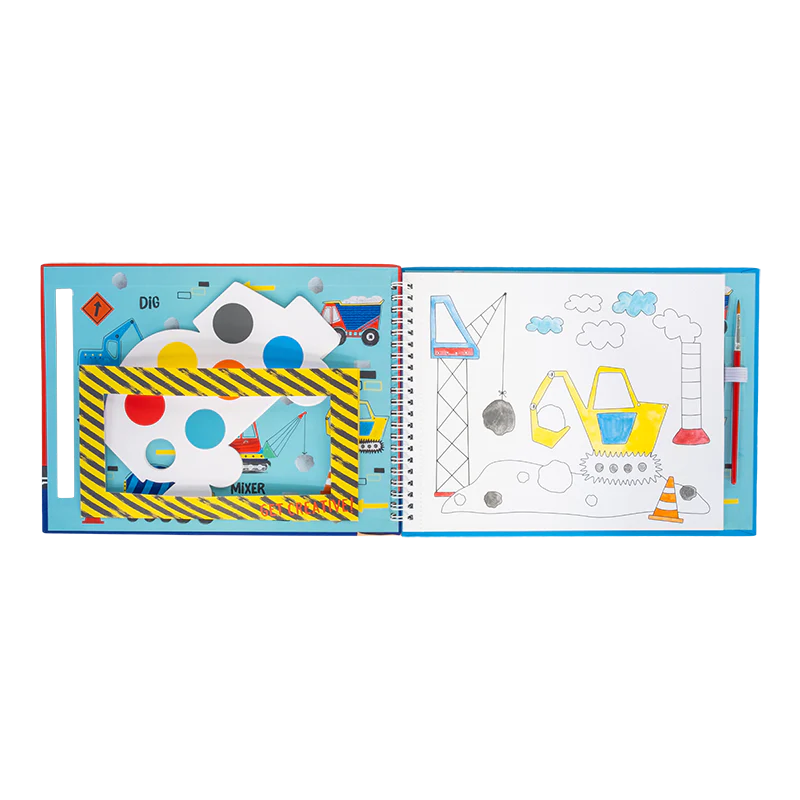 Bloco de Pintura – Caminhões - Floss&&Rock