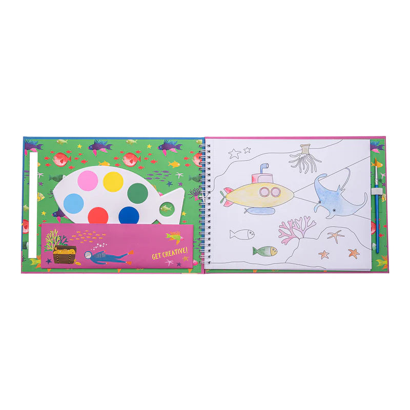 Bloco de Pintura – Peixinhos - Floss&Rock