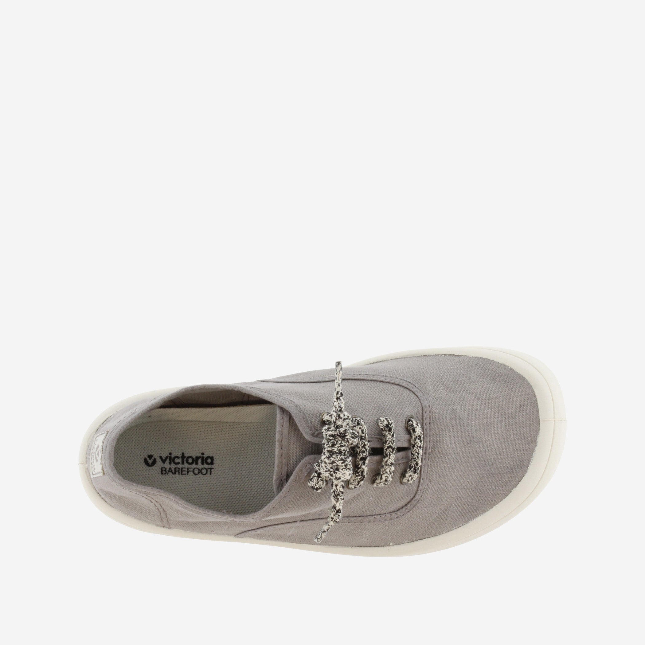 Lona Inglesa Barefoot GRIS - Victoria Shoes
