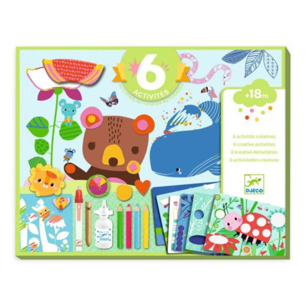 O Urso e seus Amigos - Kit de Atividades Manuais - Djeco