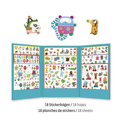 1000 Autocolantes - Djeco