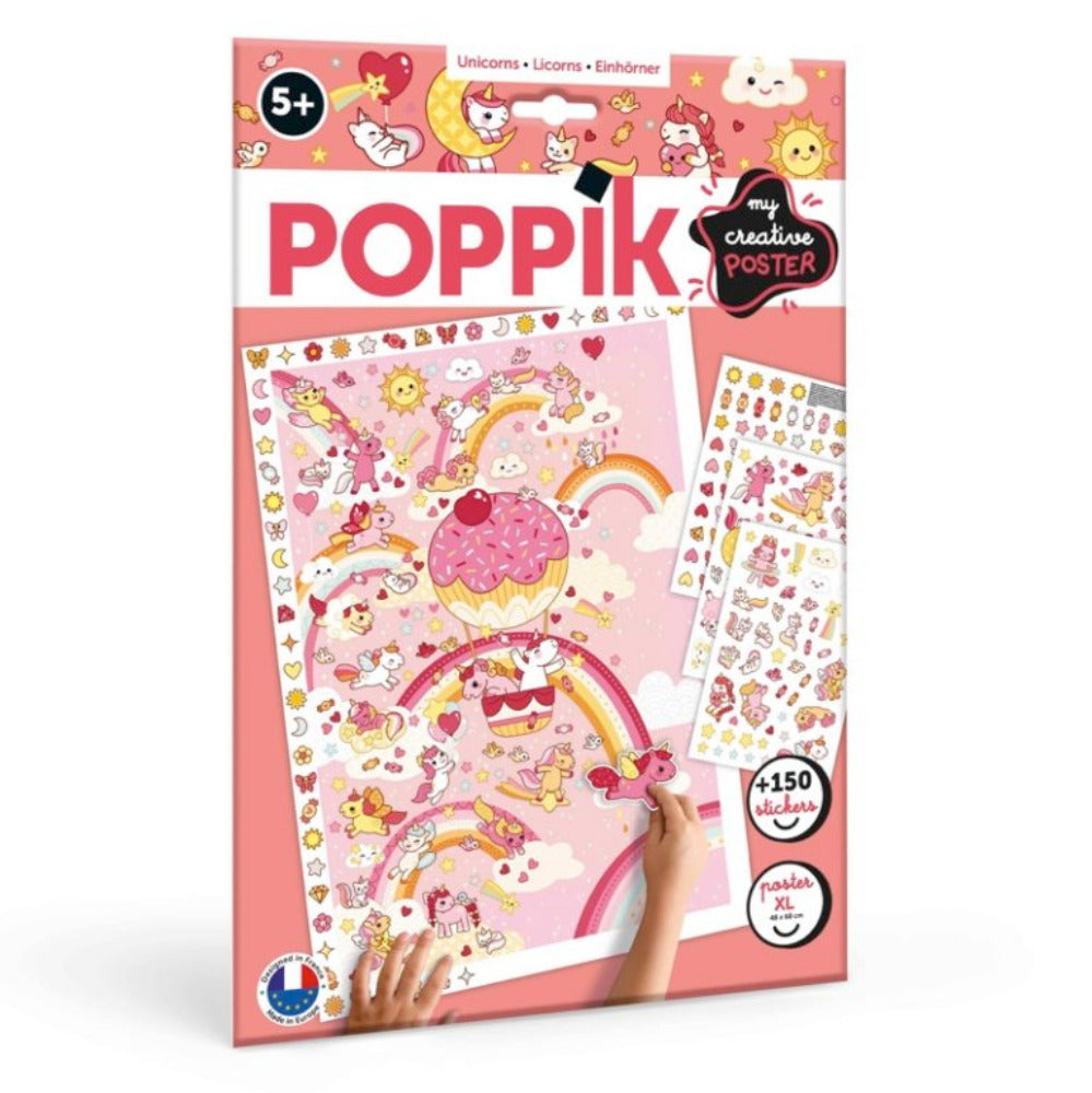 Cria o teu poster com autocolantes - POPPIK