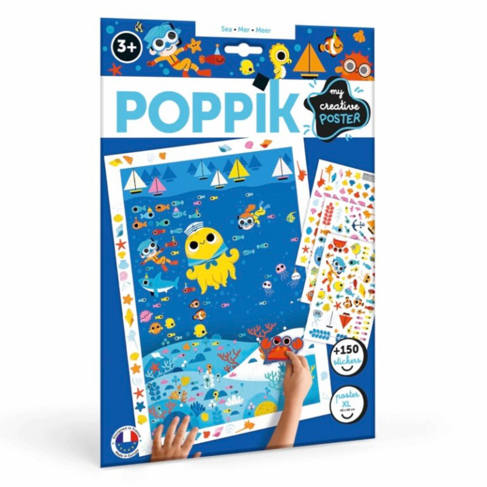 Cria o teu poster com autocolantes - POPPIK