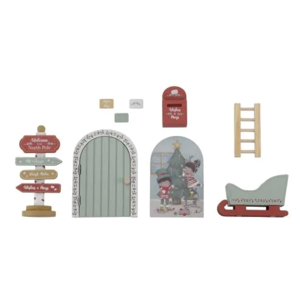 Porta de Natal com Acessórios - Xmas - Little Dutch