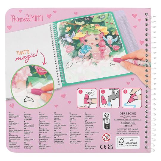 Livro de Pintura Mágica Aqua Magic - Princess Mimi