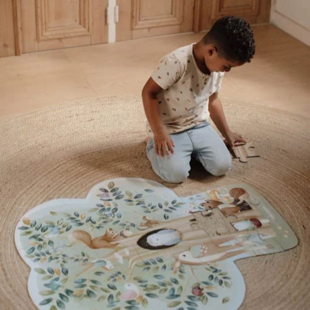 Puzzle de Chão XXL – Forest Friends FSC - Little Dutch