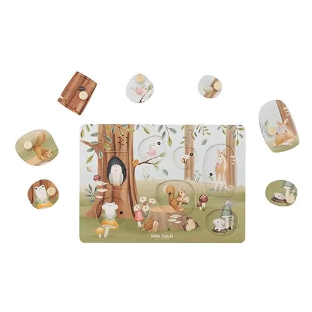 Puzzle de Sons – Forest Friends FSC - Little Dutch