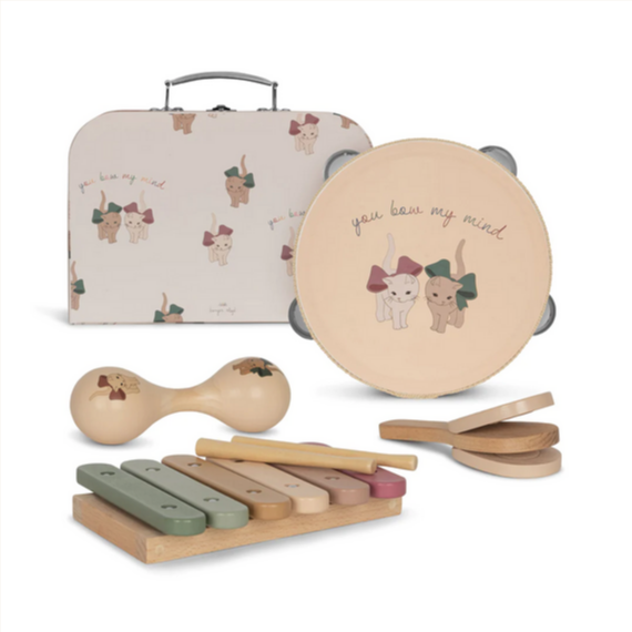 Mala instrumentos musicais BOW KITTY - Konges Slojd